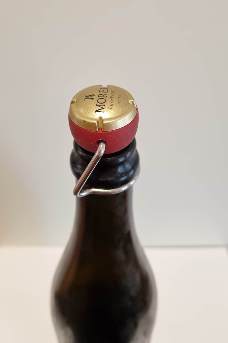 Bouchon hermétique rouge Morel