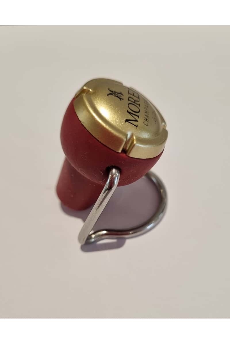Bouchon hermétique rouge Morel